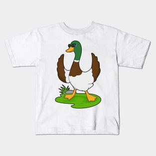 Duck Sunglasses Kids T-Shirt